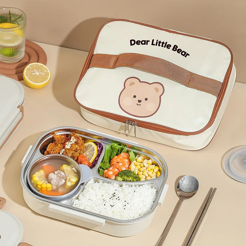 Bento Little Bear de acero