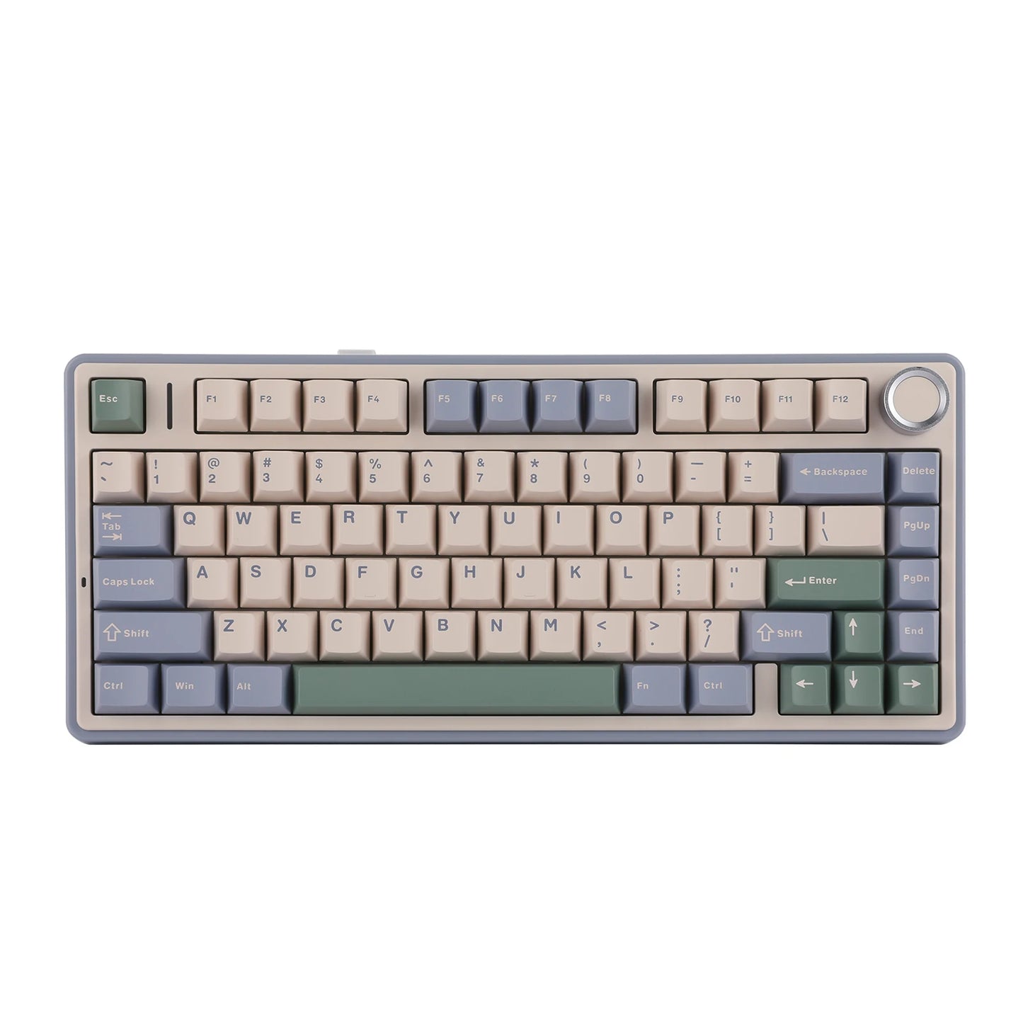 EPOMAKER x AULA F75 – Teclado Mecánico 75% Inalámbrico Hot-Swap (Bluetooth / 2.4G / USB-C)