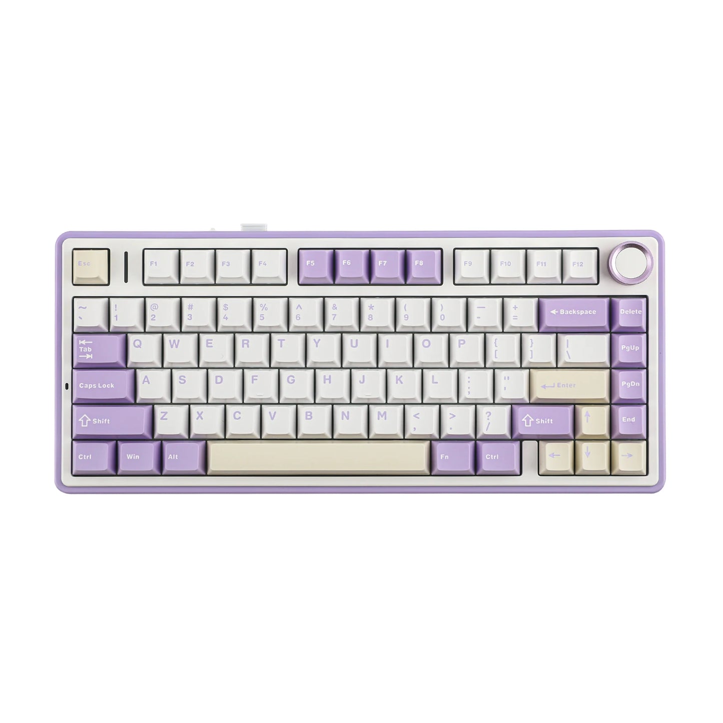 EPOMAKER x AULA F75 – Teclado Mecánico 75% Inalámbrico Hot-Swap (Bluetooth / 2.4G / USB-C)